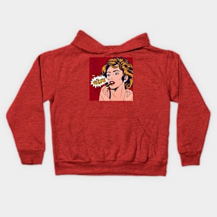 KISS ME Kids Hoodie